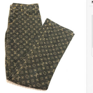 Louis Vuitton Jeans | Authentic Monogram Denim | Poshmark